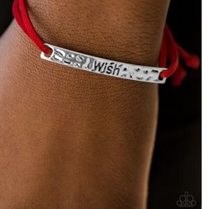 Careful What You Wish For Red Bracelet